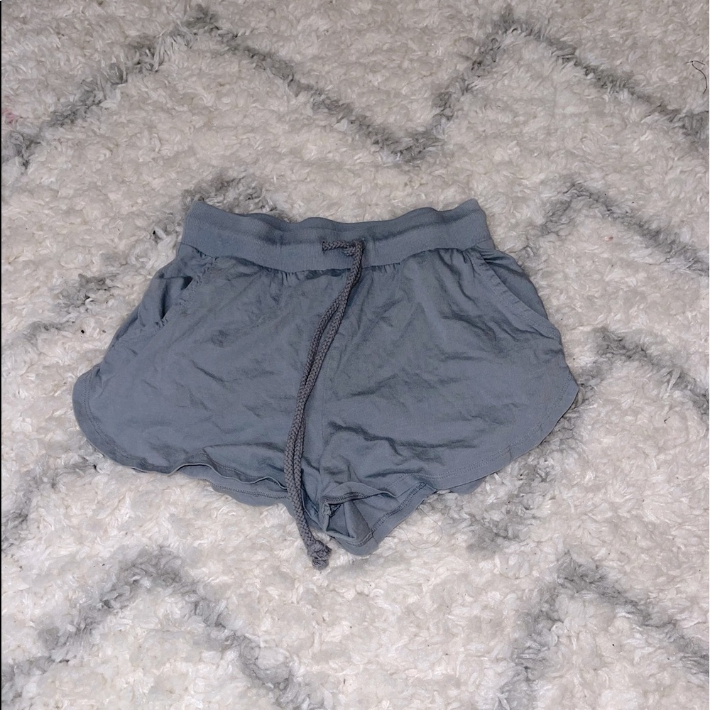 Grey bedtime shorts